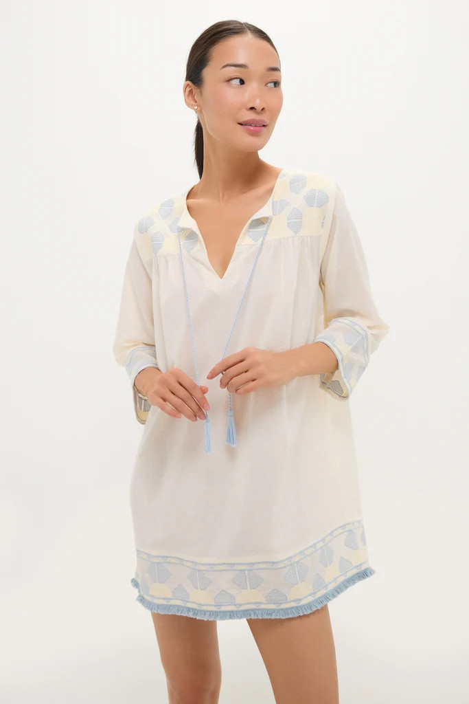 Neblina Geometric Embroidered Bondi Coverup | Tuckernuck (US)