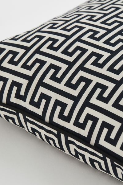 Patterned cotton cushion cover | H&M (UK, MY, IN, SG, PH, TW, HK)