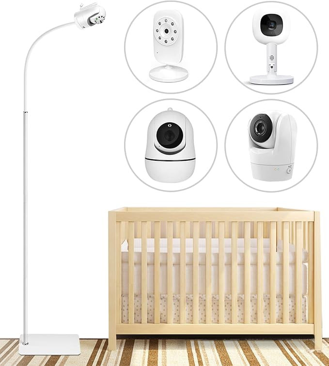 Flexible Adjustable Height Mount for Infant Optics DXR-8 Pro and Hellobaby HB6550 HB65/HB66/HB248... | Amazon (US)