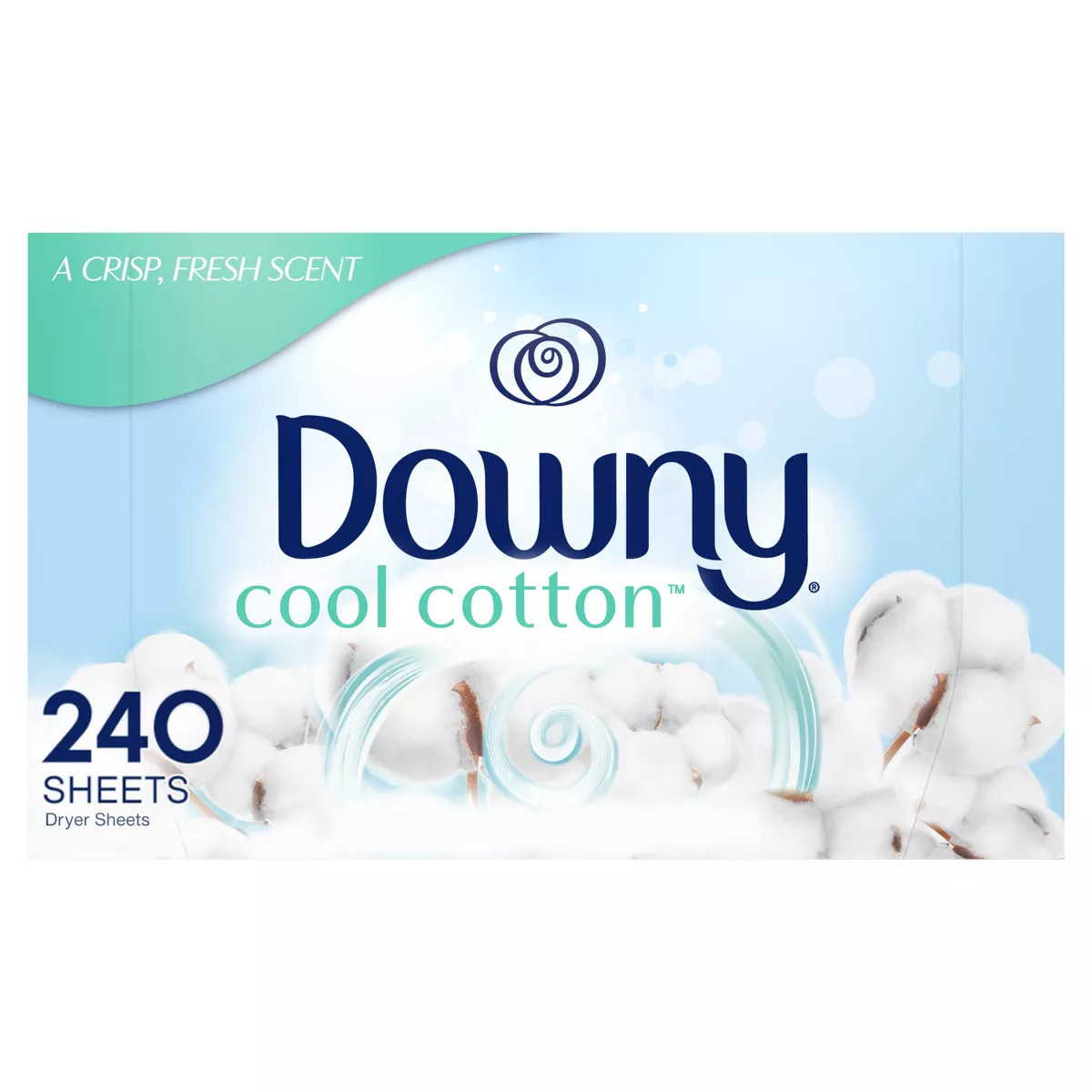 Downy Cool Cotton Fabric Softener Dryer Sheets - 240ct | Target