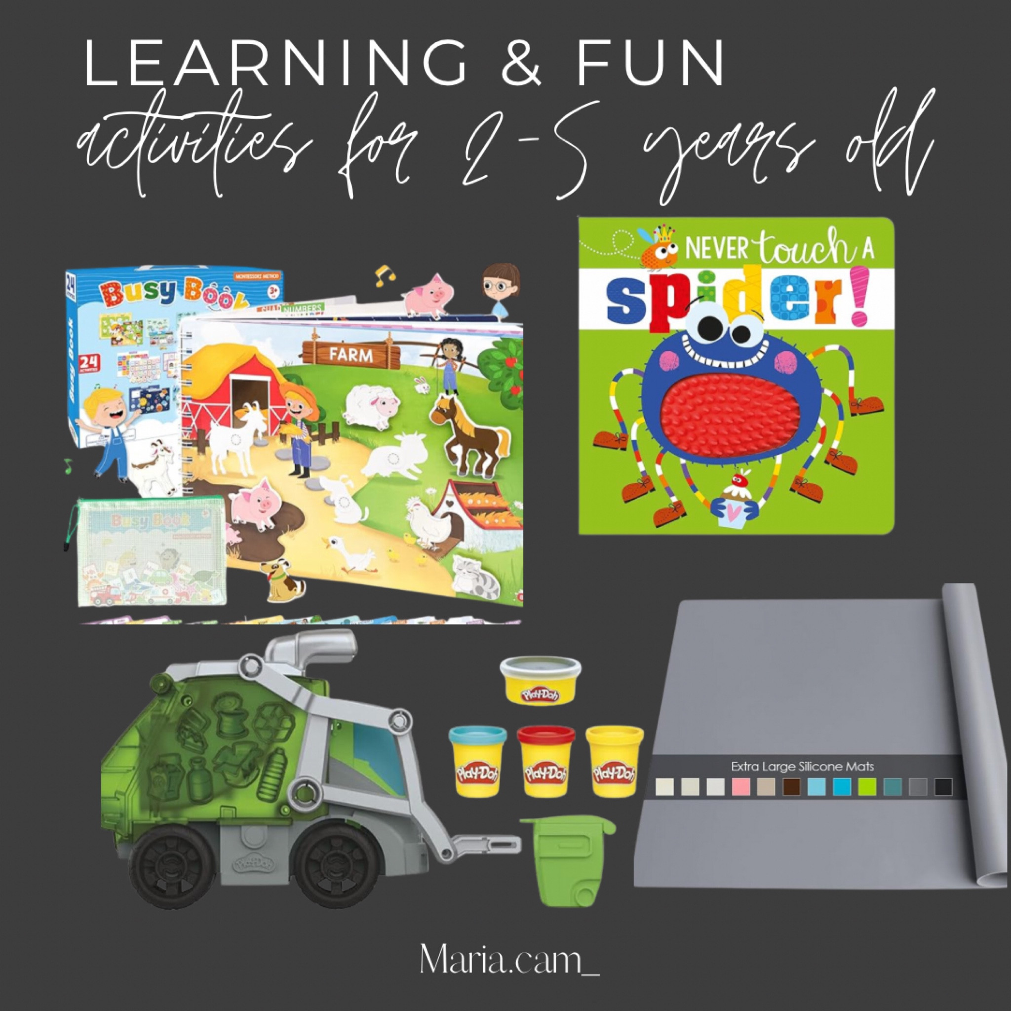 Learning and fun activities for 2-5 years old

#LTKBacktoSchool #LTKKids #LTKFamily