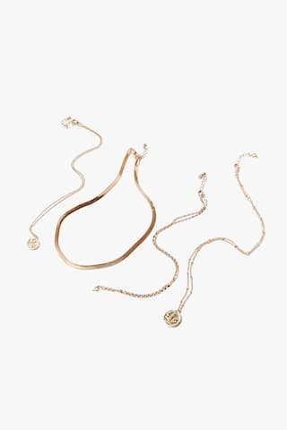 Multi-Chain Pendant Necklace Set | Forever 21 (US)