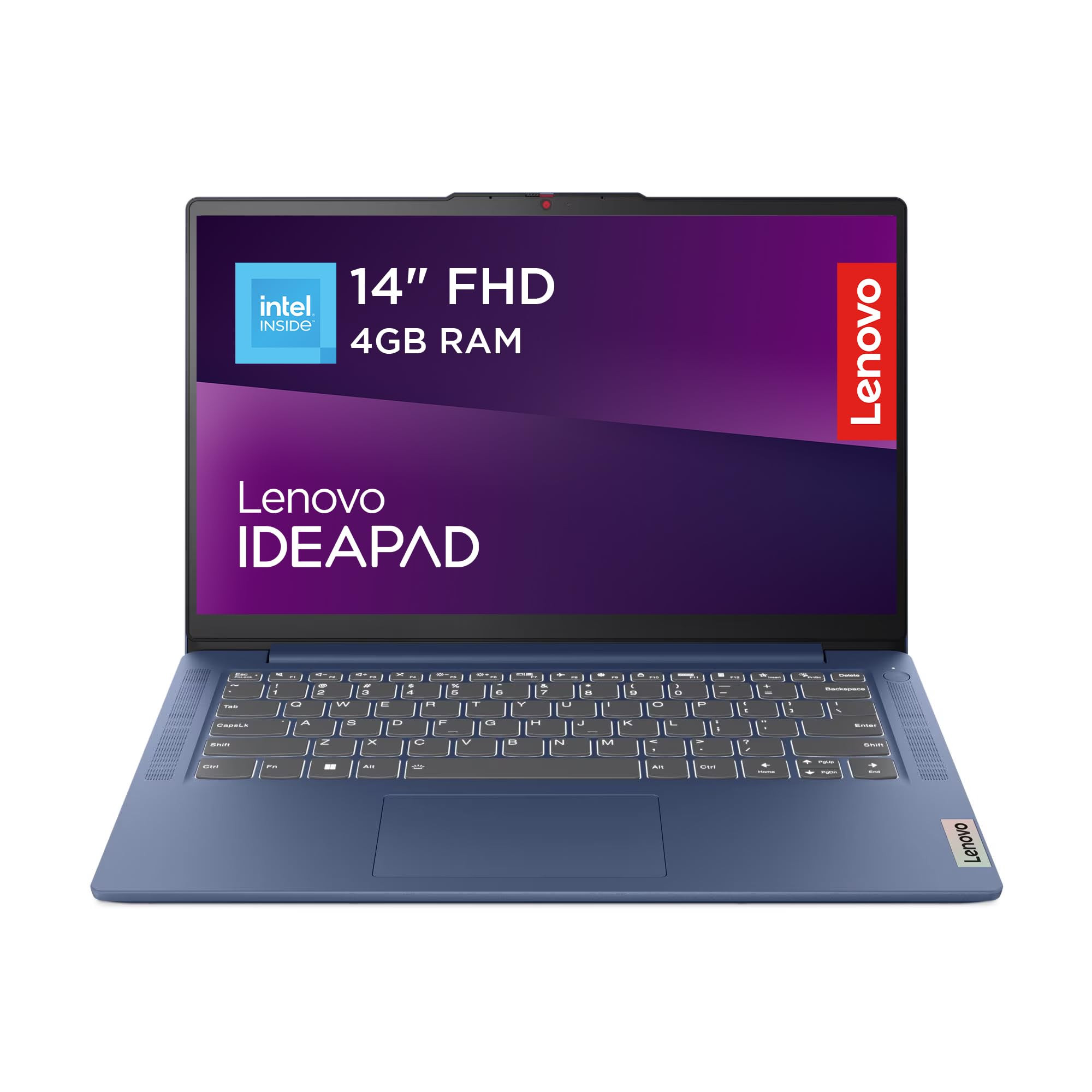 Lenovo IdeaPad Slim 3 | 14 inch Full HD Laptop | Intel N100 | 4GB RAM | 128GB SSD | Windows 11 Ho... | Amazon (UK)
