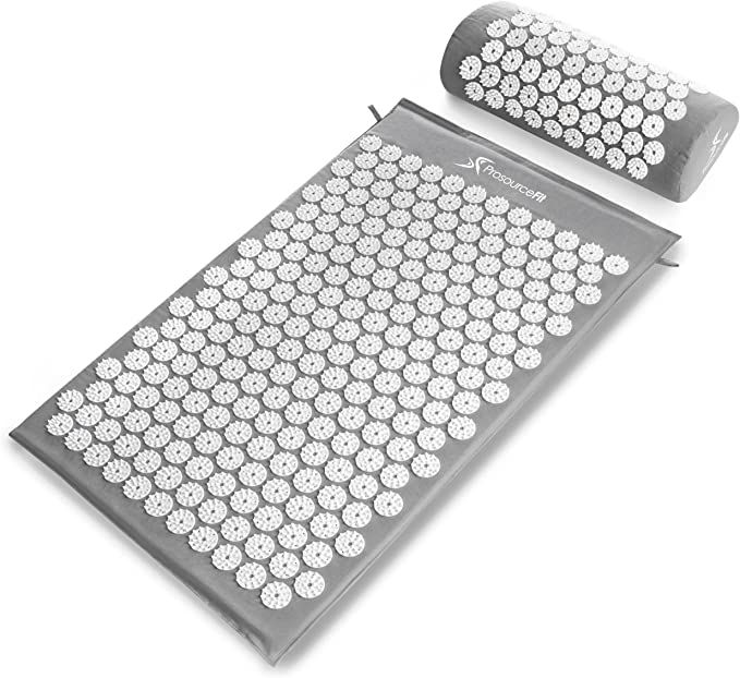 ProsourceFit Acupressure Mat and Pillow Set for Back/Neck Pain Relief and Muscle Relaxation | Amazon (US)