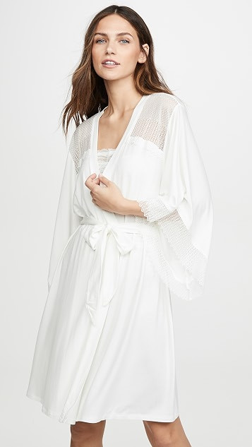 Phoebe Inset Kimono Robe | Shopbop