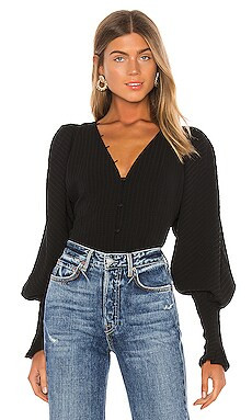 Tularosa Rebecca Top in Black from Revolve.com | Revolve Clothing (Global)