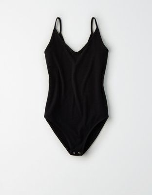 AE V-Neck Bodysuit | American Eagle Outfitters (US & CA)