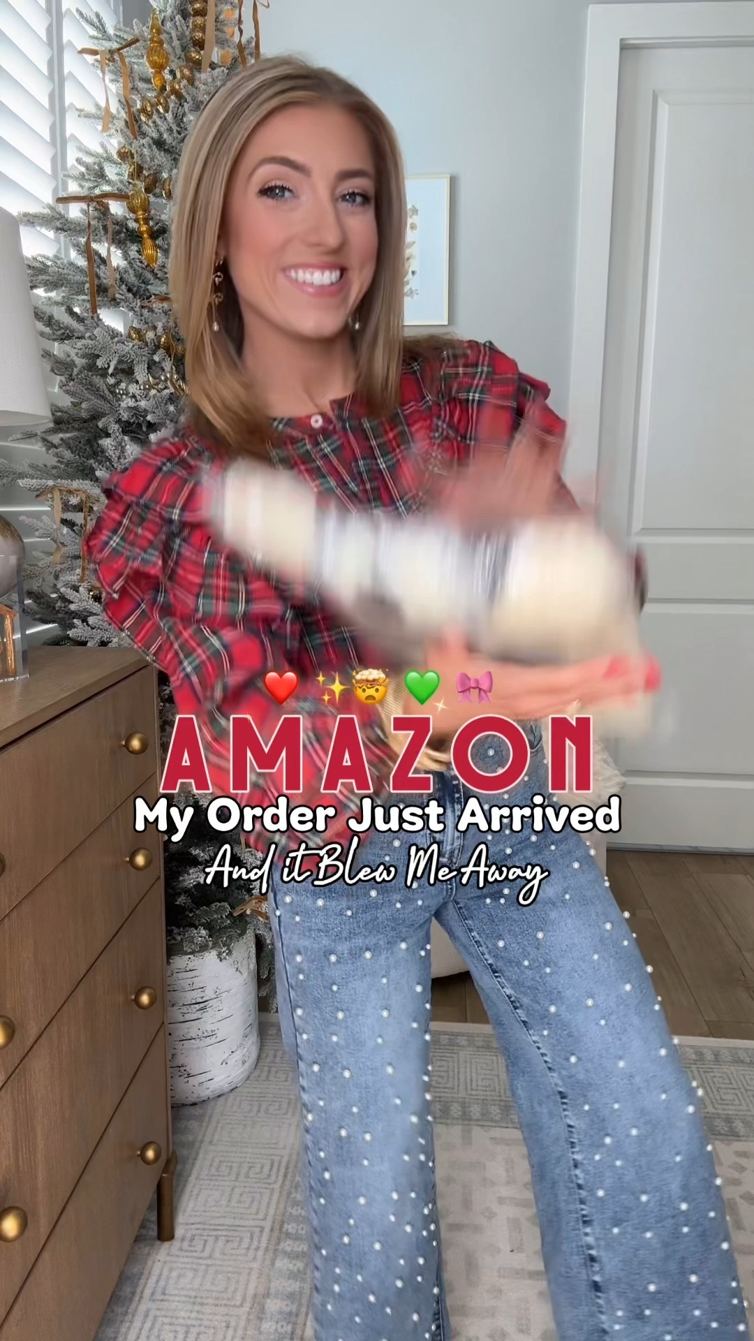 AMAZON FASHION ✨ My Newest Arrivals You’re Going to LOVE
Holiday outfits, winter staples, and everyday cozy Amazon finds you can wear right now. From festive tops and statement sweaters to the cutest loungewear, denim, and layering pieces — these new Amazon arrivals are SO good and so affordable. 🤍

Swipe through to see:
• ✨ Festive holiday tops & plaid details
• 🐻 Trendy graphic sweaters
• 🎄 Cozy winter knits & elevated basics
• 💗 Satin Christmas Pajamas (so luxe!)
• 🧥 The best denim jacket + neutral layers
• 🩵 Light blue matching set — a new fave
• 🤍 Everyday Amazon outerwear 

All pieces are linked for easy shopping in my LTK!
Save this post for Amazon outfit ideas, holiday style inspo, and winter wardrobe staples you’ll wear on repeat. ❄️✨

SHOP EVERYTHING ➡️ @ltk (link in bio)

#AmazonFashion #AmazonFinds #AmazonOOTD #AmazonOutfits #HolidayOutfits #WinterFashion #LTKFinds #LTKSale #AffordableFashion #AmazonSweaters #AmazonStyle #EverydayOutfits #HolidayStyle #WinterOutfits2025 #FashionInfluencer #OOTDInspo
