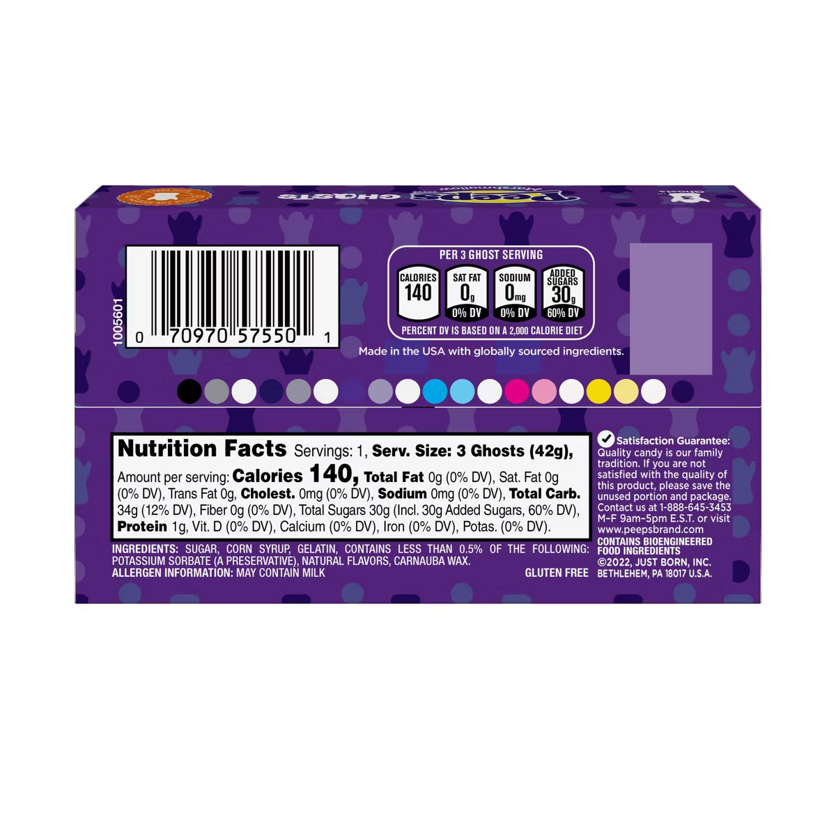 Peeps Halloween Marshmallow Ghosts - 1.5oz/3ct | Target