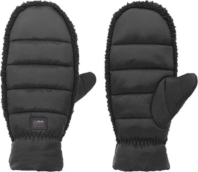 UGG womens Aw Uggfluff Mitten | Amazon (US)