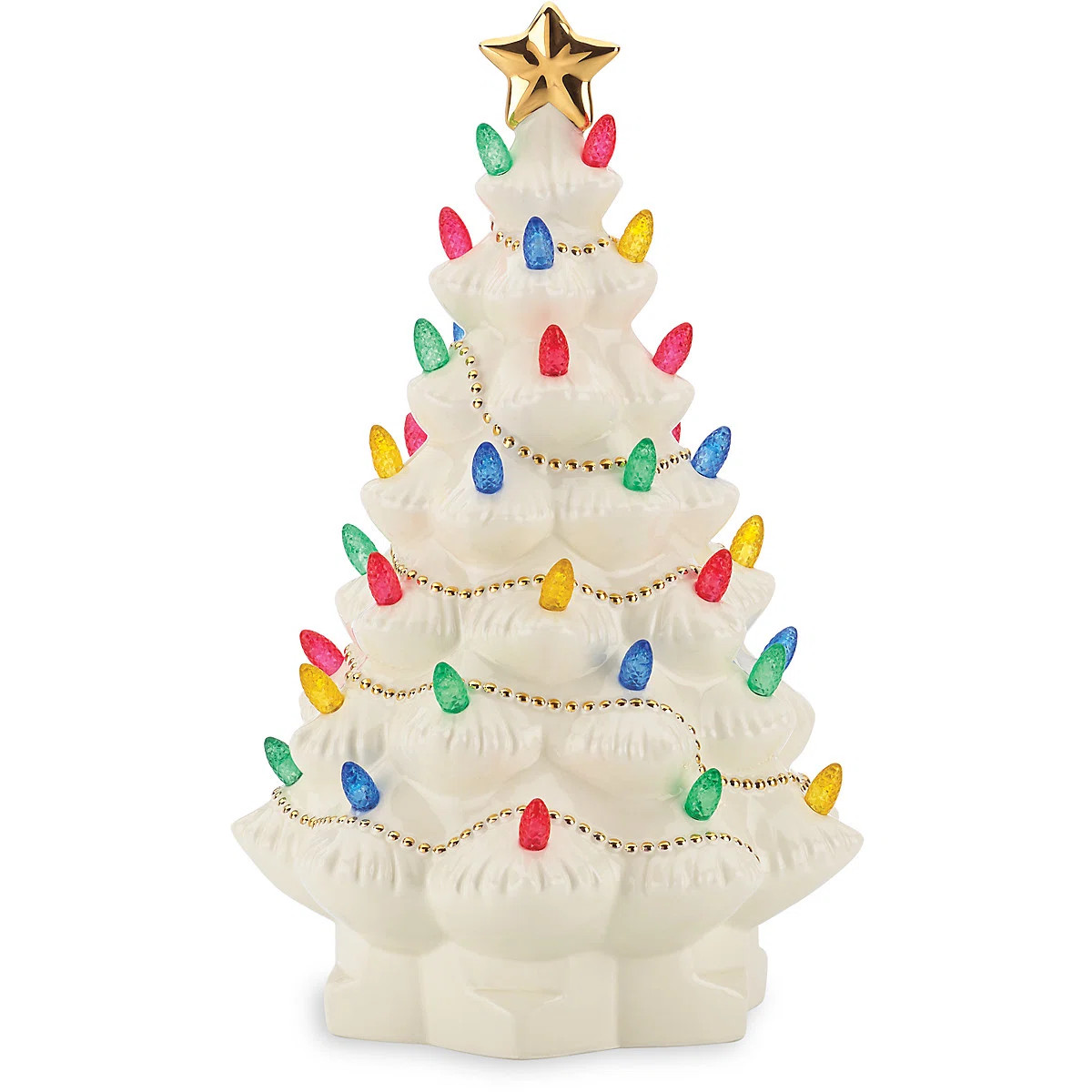 Treasured Traditions Light-Up Tree Figurine | Wayfair North America
