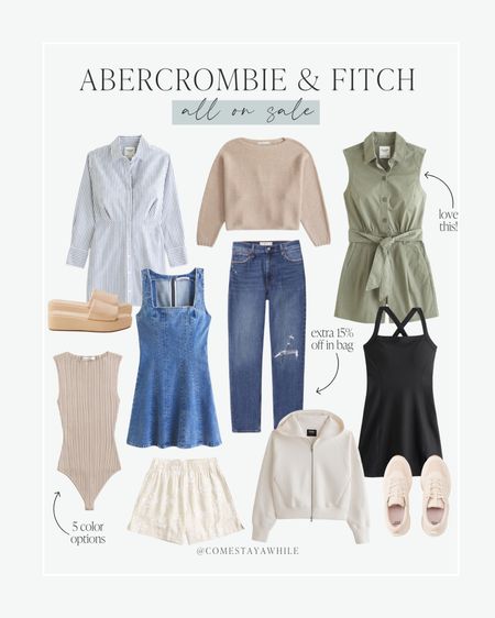 Ready for spring and summer? 👏🏻@Abercrombie's got you covered with an extra 15% off clearance items. It's a good time to refresh your wardrobe for the new season! 🤩

#LTKstyletip #LTKSeasonal #LTKsalealert