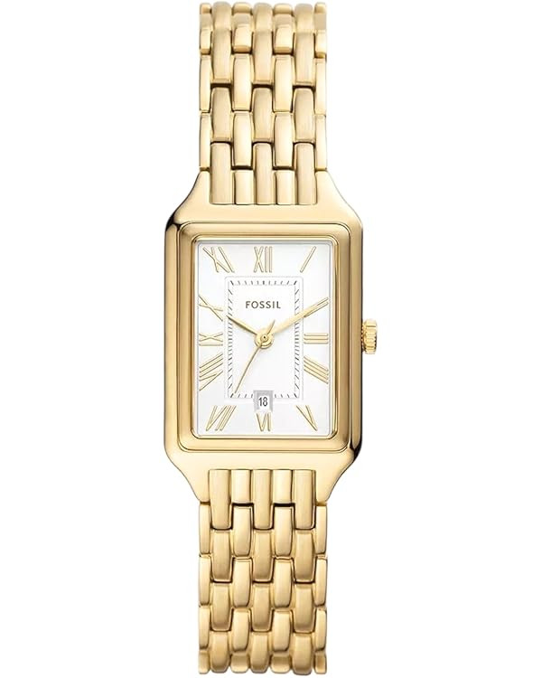 Fossil Raquel Watch for Women, Quartz Movement with Stainless Steel or Leather Strap | Amazon (UK)