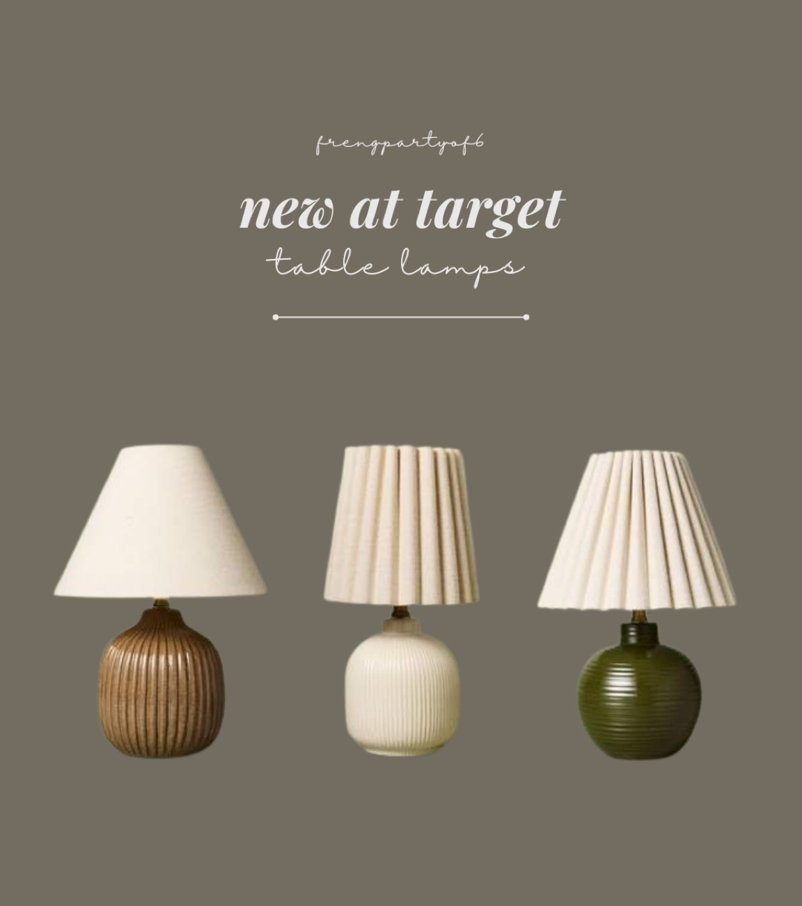 The cutest lamps from Target 😍

#LTKFindsUnder50 #LTKHome