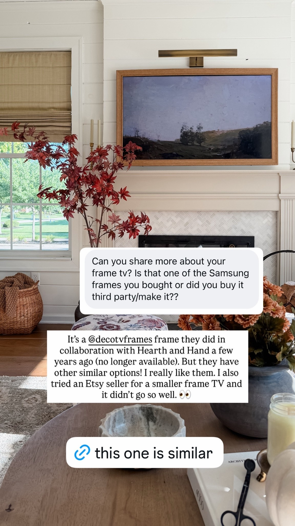 Frame TV frame details!

#LTKHome