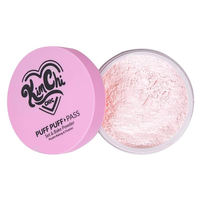 Kimchi Chic Beauty Puff Puff Pass Set and Bake Setting Powder for Makeup, Extra Fluffy Loose Face... | Amazon (US)