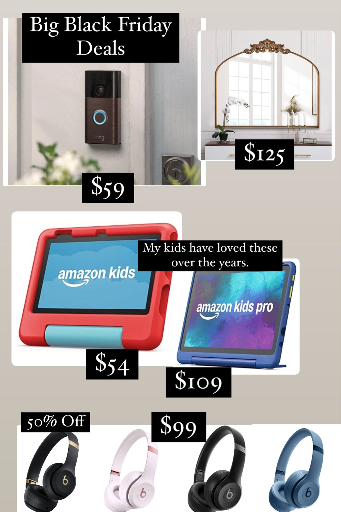 Amazon Black Friday!

#LTKCyberWeek #LTKGiftGuide