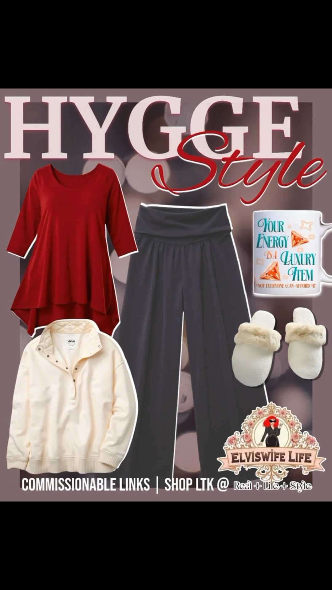 Cooler weather has me embracing a hygge, or cozy, lifestyle. I’m snuggling into fleece, soft as cashmere sweaters, and flowy fabrics (like wide leg pants that are perfect at home, school drop off, or for work). Cozy slippers and statement coffee mugs work at home, *and* also make thoughtful holiday gifts for everyone from your mom, to your BFF, your secret Santa, or your work friends! 

#LTKActive #LTKOver40 #ltkhome #LTKSaleAlert #LTKMidsize #LTKplusSize #LTKTall #LTKPetite #LTKWorkwear #LTKMens #LTKStyleTip #LTKFindsUnder50 #LTKFindsUnder100 Walmart Target Taylor Swift Showgirl African Eagle aerie Pottery Barn Etsy leggings oh snap sweatshirt

#LTKHoliday #LTKGiftGuide #LTKSeasonal