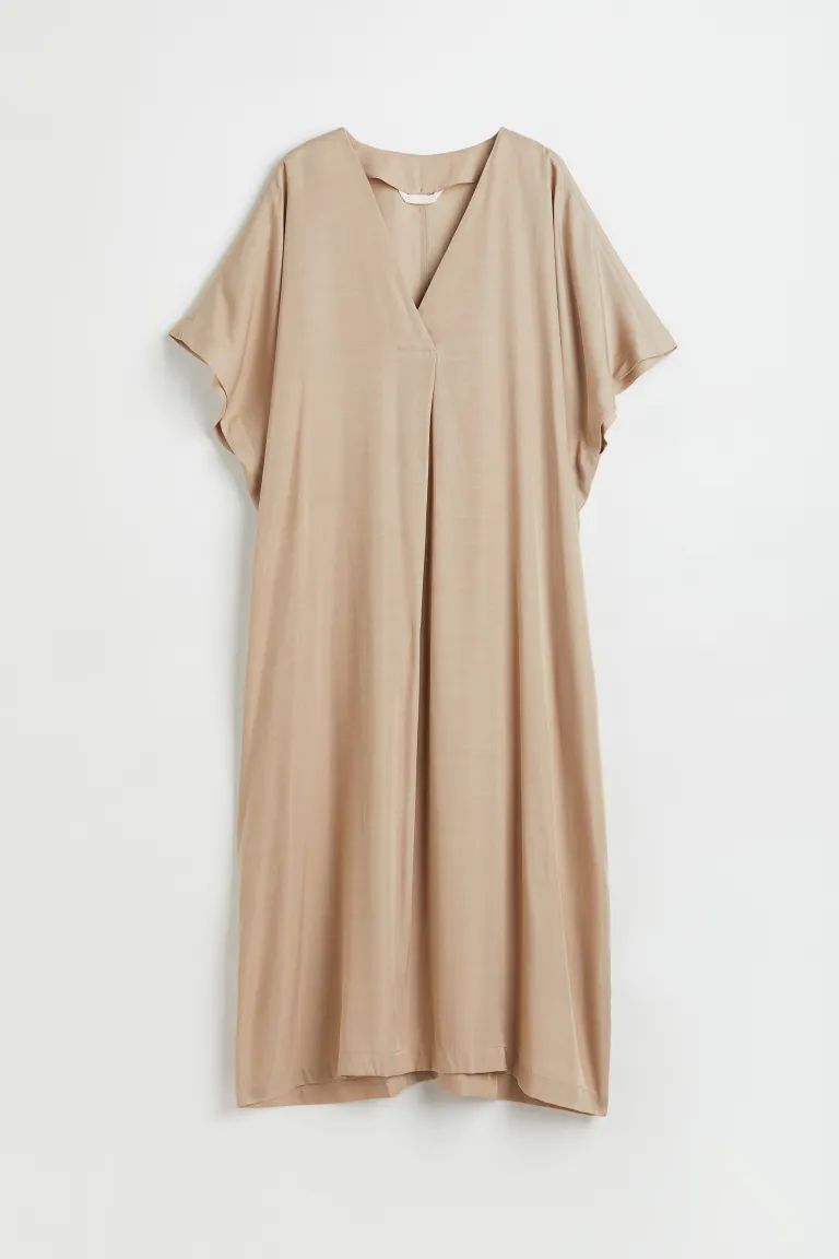 V-neck kaftan dress | H&M (UK, MY, IN, SG, PH, TW, HK)