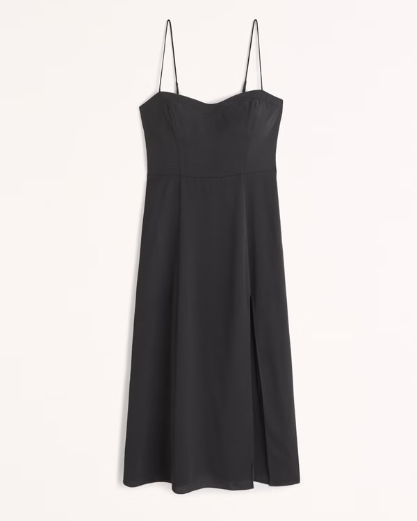 Women's The A&F Camille Midi Dress | Women's Dresses & Jumpsuits | Abercrombie.com | Abercrombie & Fitch (US)