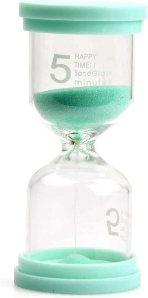 Focenat Clessidra, Clessidre Timer a Colorato, 3/5 / 10 Minuti Sandglass Sand Clock per Spazzolin... | Amazon (IT)