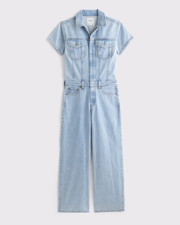 Denim Jumpsuit | Abercrombie & Fitch (US)