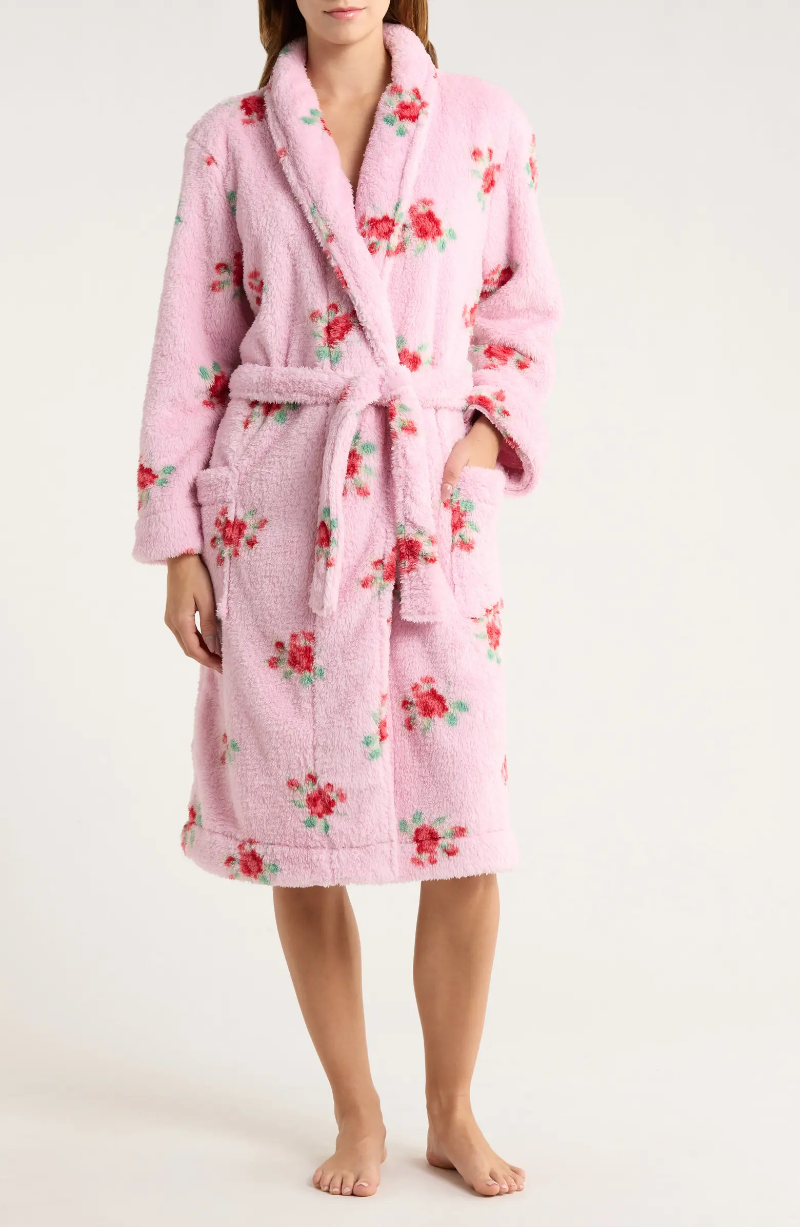 PJ Salvage Fleece Robe | Nordstrom | Nordstrom