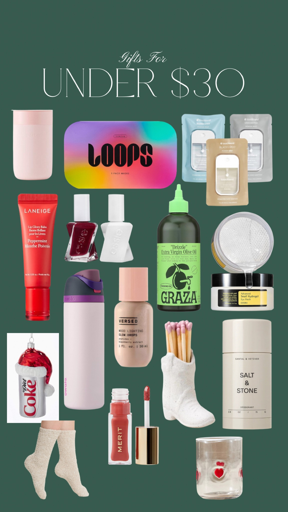 Gift Guide for Stocking Stuffers/Under $30!!!
GRAZA Code: BROOKLYNSBITES for 10% off!!



#LTKGiftGuide #LTKSeasonal #LTKHoliday