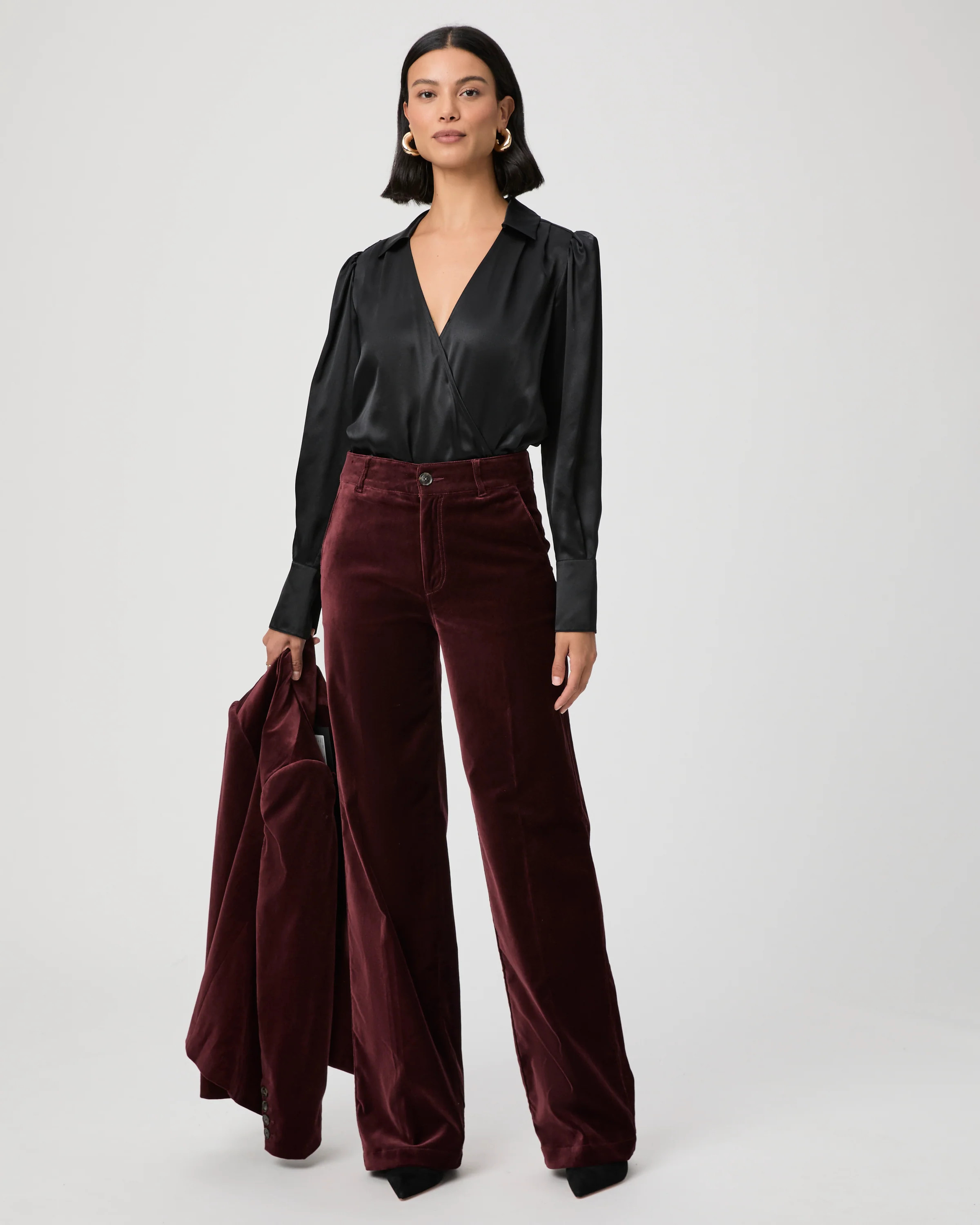 Sasha Wide Leg Pant | Paige