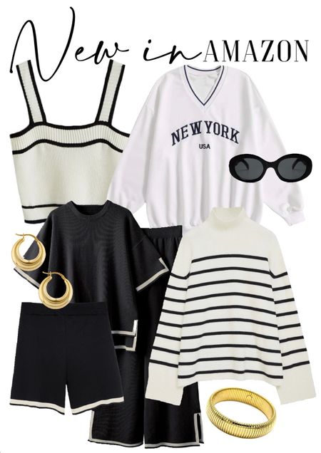 Black and white inspo 🤍📸 new picks from Amazon 

Spring look, bag, vacation, earrings, hoops, drop earrings, cross body, sale, sale alert, flash sale, sales, ootd, style inspo, style inspiration, outfit ideas, neutrals, outfit of the day, ring, belt, jewelry, accessories, sale, tote, tote bag, leather bag, bags, gift, gift idea, capsule wardrobe, co-ord, sets, summer dress, maxi dress, drop earrings, summer look, vacation, sandals, heels, strappy heels, target, target finds, jumpsuit, bathing suit, two piece, one piece, swim suit, bikini, beach finds, amazon finds, sunglasses, sunnies

#LTKFind #LTKsalealert #LTKunder100