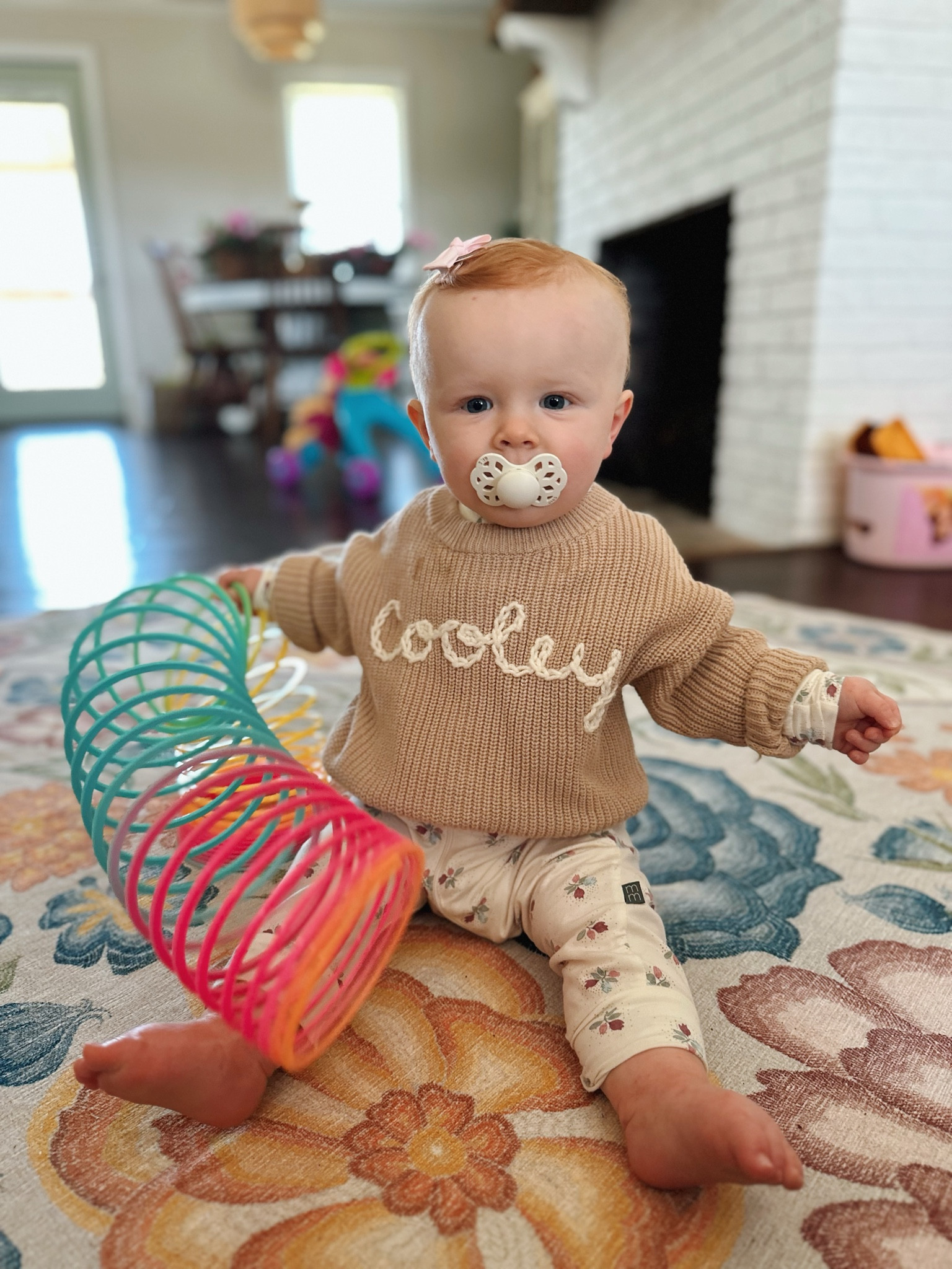 This girl LOVES a slinky and she’s had the same half broke one for months. Didn’t realize that the one I ordered her was a jumbo slinky 🤣 but how FUN. The perfect little toy & only $3! The perfect Easter basket stuffer 🐰 

#LTKsalealert #LTKbaby #LTKkids