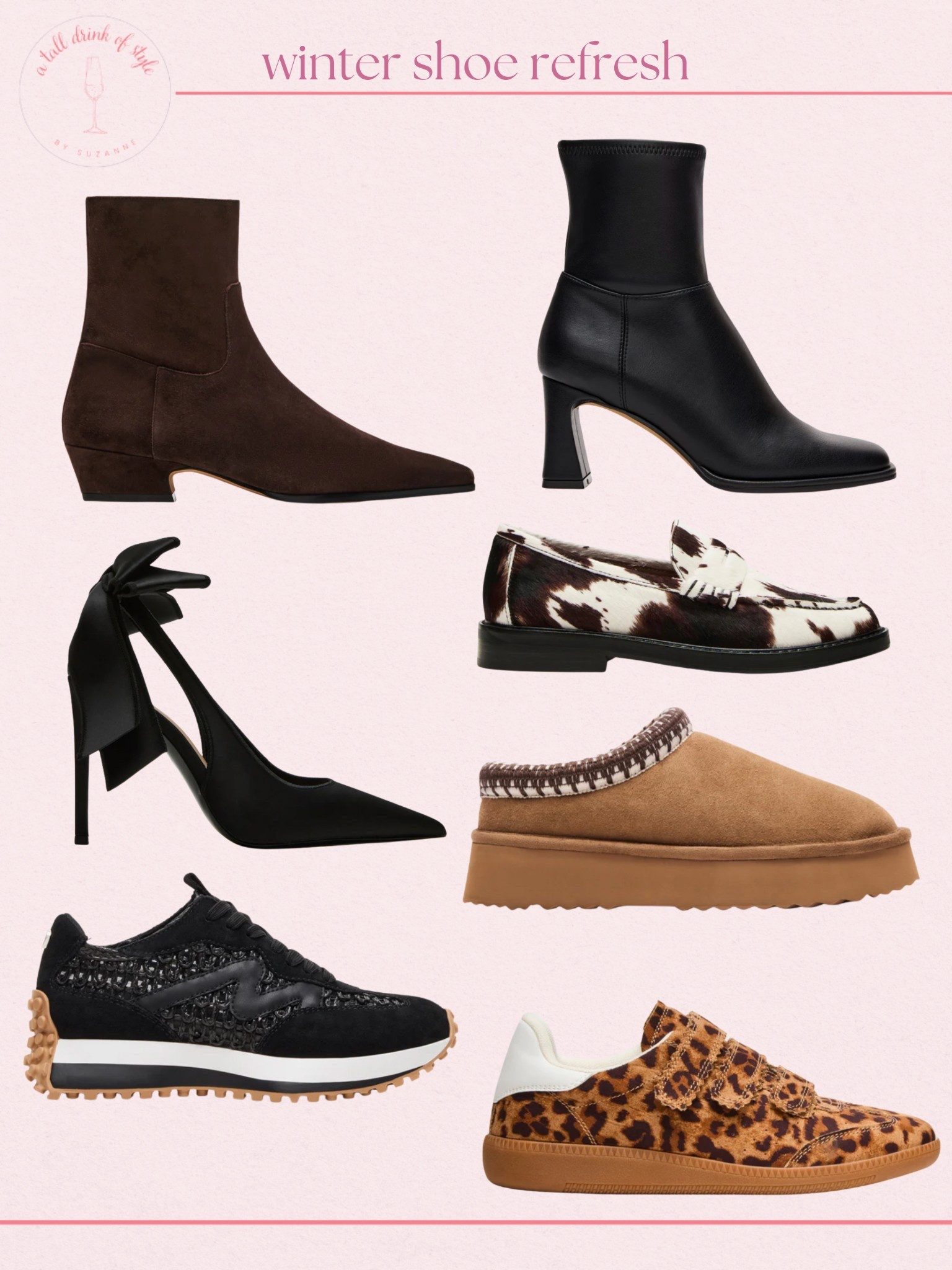 Winter shoe refresh! 

Hi friend! 👋 Thanks for your support! I’m so glad you’re here!
If you're tall, over 40, or just tired of fashion that doesn’t fit your life, you’re in the right place. I share classic, elevated outfit formulas that actually work on tall women (I’m 6’1” for reference!) and help you feel confident getting dressed again.
I am your resource for timeless, elevated fashion for women over 40 (and tall women)
Age: 55
Height: 6’1”
Tops: S/M
Bottoms: 8/10
Dresses: 8/M
Over 50 fashion, tall fashion, workwear, everyday outfits, timeless outfits, Classic Outfits

#LTKHoliday #LTKSeasonal #LTKOver40