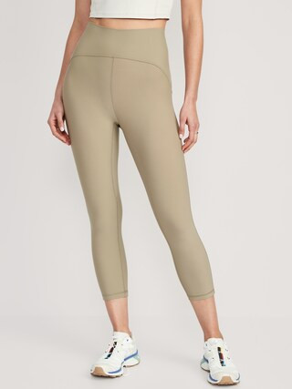 Extra High-Waisted PowerLite Lycra® ADAPTIV Cropped Leggings for Women | Old Navy (US)