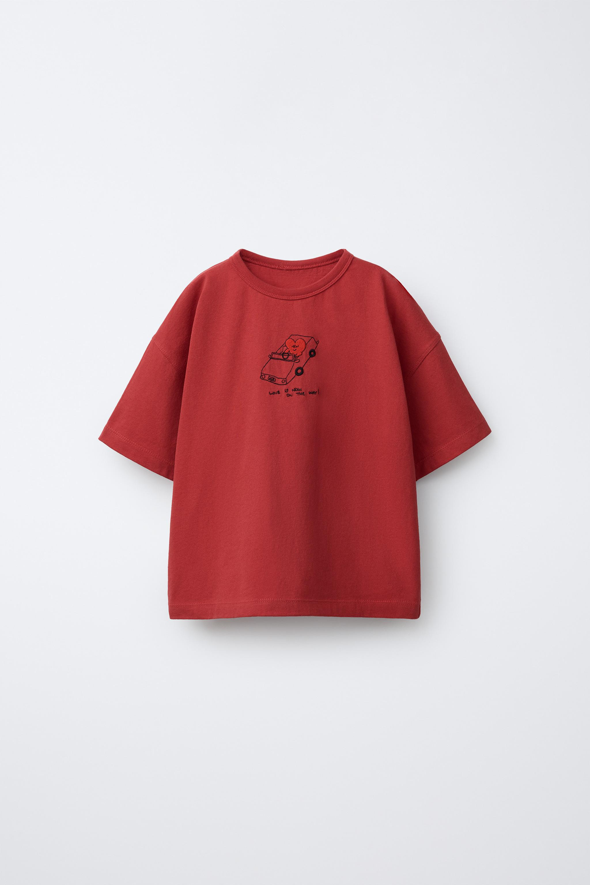 ORFAYO © EMBROIDERED T-SHIRT | Zara US