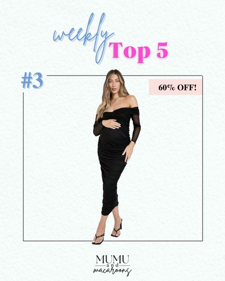 A black off-shoulder ruched maternity dress for baby showers? YES PLEASE! This mesh midi dress will hug your baby bump perfectly!

#MaternityOutfits #Babyshoweroutfits #BodyconDresses #MaternityPhotoshootOutfit #BumpfriendlyDresses

#LTKSeasonal #LTKstyletip #LTKbump