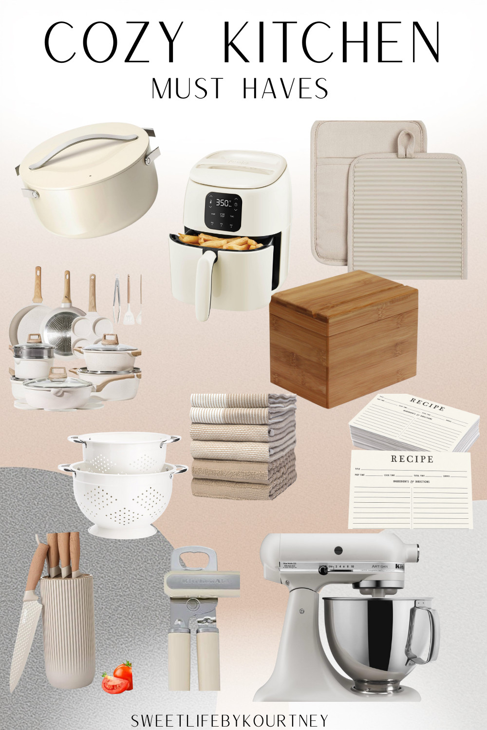  Upgrade your kitchen with these cozy Amazon kitchen must-haves that make everyday cooking feel elevated and organized. From neutral cookware and soft kitchen linens to functional appliances and aesthetic storage, every piece here blends style with practicality. These Amazon kitchen finds are perfect for refreshing your space without a full remodel and are items you’ll actually use daily. Everything is linked and budget-friendly for an easy kitchen reset.

#AmazonKitchen #KitchenMustHaves #CozyHome #SweetLifeByKourtney

 

#LTKFindsUnder50 #LTKHome #LTKfoodie