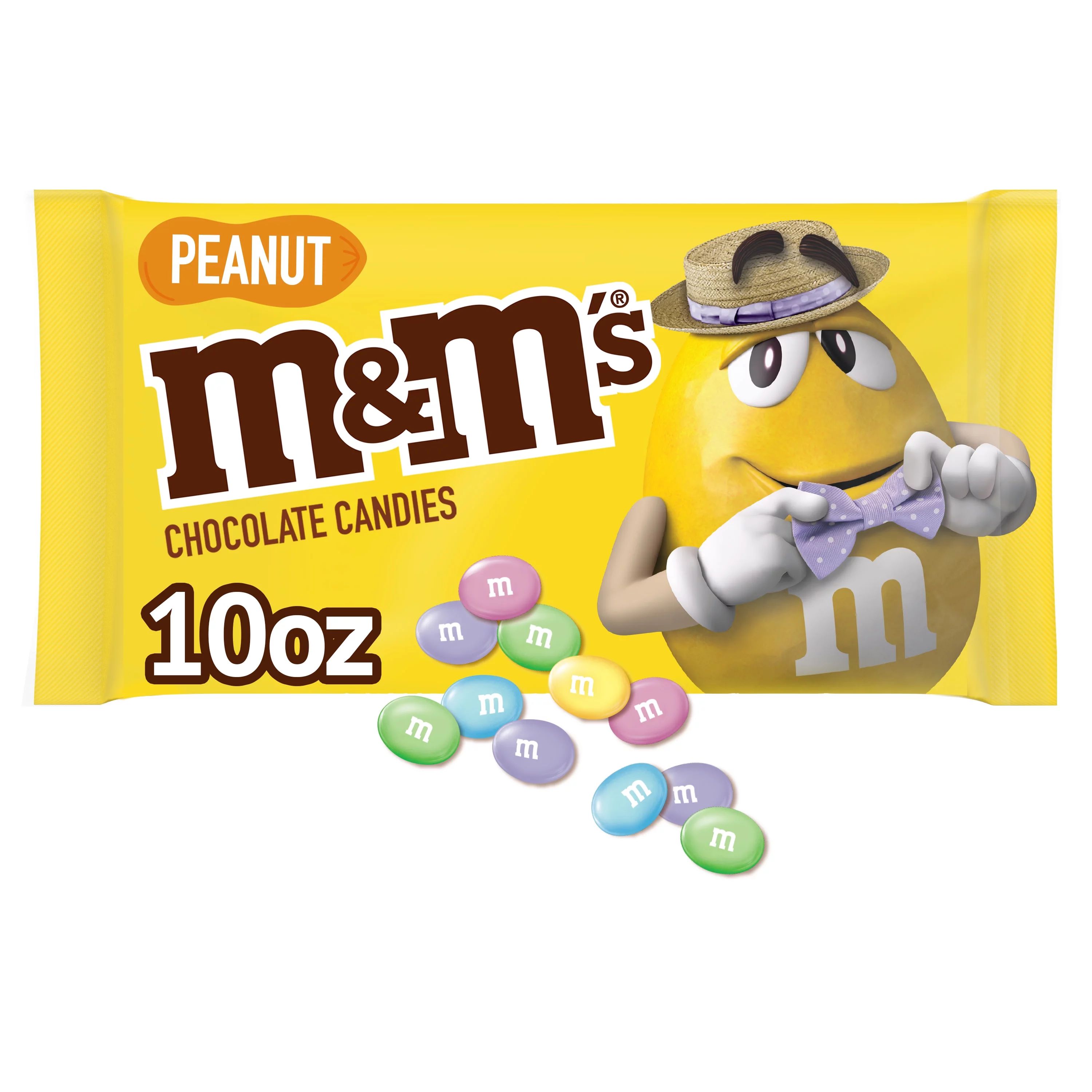 M&M's Peanut Milk Chocolate Pastel Easter Baking Candy Assortment - 10 oz Bag - Walmart.com | Walmart (US)