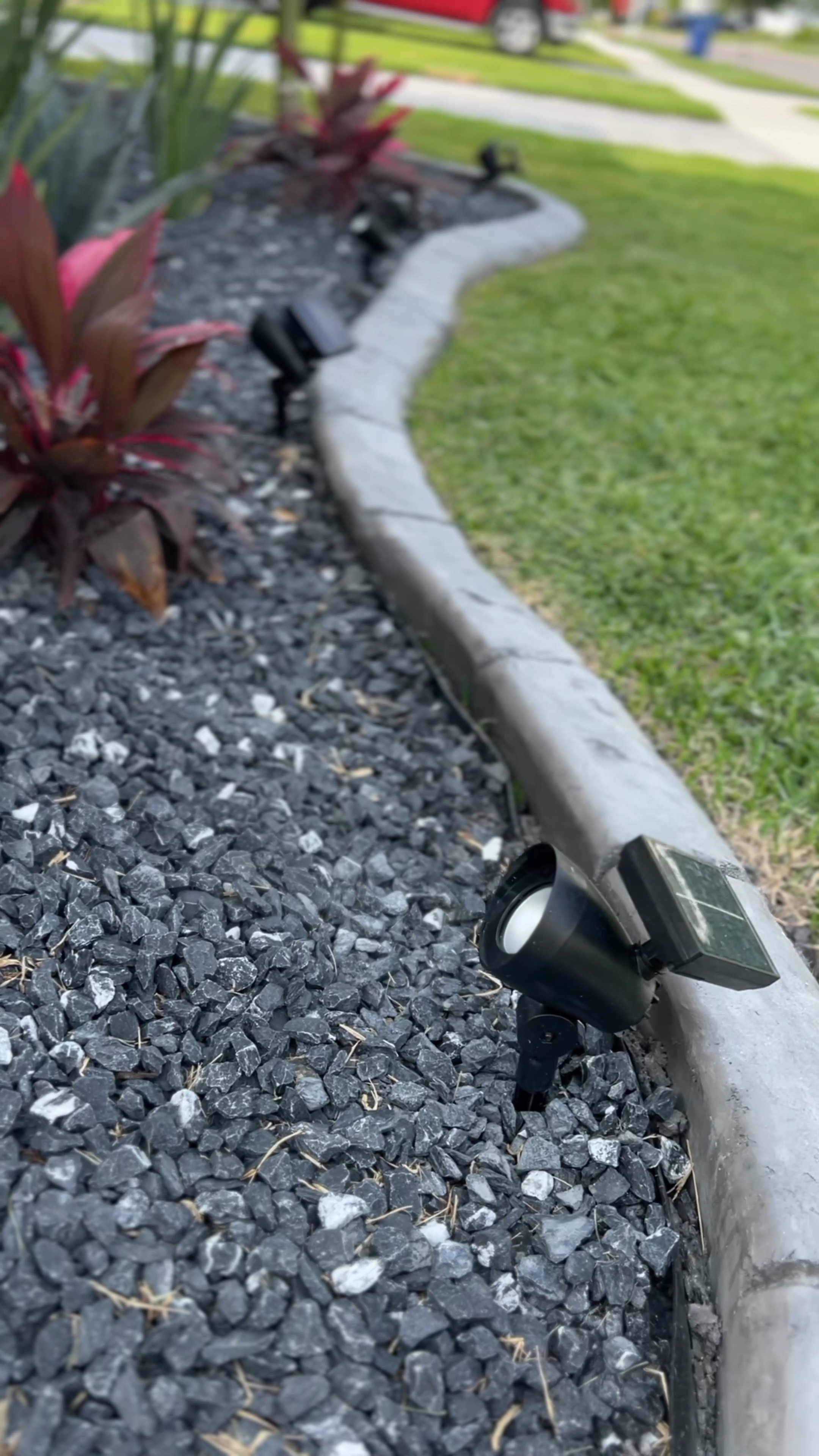  𝘼 𝙛𝙚𝙬 𝙢𝙤𝙧𝙚 𝙤𝙪𝙩𝙙𝙤𝙤𝙧 𝙪𝙥𝙙𝙖𝙩𝙚𝙨 𝙖𝙡𝙡 𝙛𝙧𝙤𝙢 @𝙝𝙤𝙢𝙚𝙙𝙚𝙥𝙤𝙩✨ We purchase these beautiful Sapcrete tall Charcoal Black Plastic Planter Pots ~ Perfect for our front door, they add a modern minimalist touch with their unique texture and sleek black finish. Plus, they come with an efficient drainage system to keep our plants thriving! 🌱 And to top it off, snagged 2 white birds of paradise plants from United Nursery that fit perfectly into these beauties! 🕊️ Finally, lit up our landscaping at night with 4 Hampton Bay 55 Lumens Black LED Outdoor Solar lights - love the spotlight effect! 💡

#LTKVideo #LTKSeasonal #LTKhome