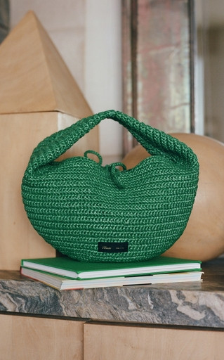 Olivia Medium Raffia Hobo Bag | Moda Operandi (Global)