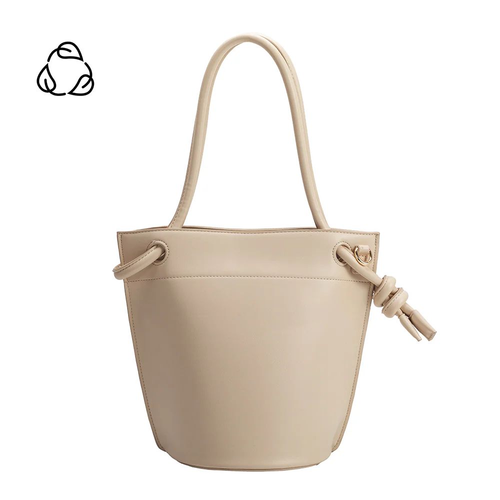 Bone Miriam Small Recycled Vegan Leather Top Handle Bag | Melie Bianco | Melie Bianco