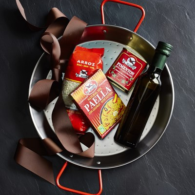 Spanish Paella Gift Set in Paella Pan | Williams-Sonoma