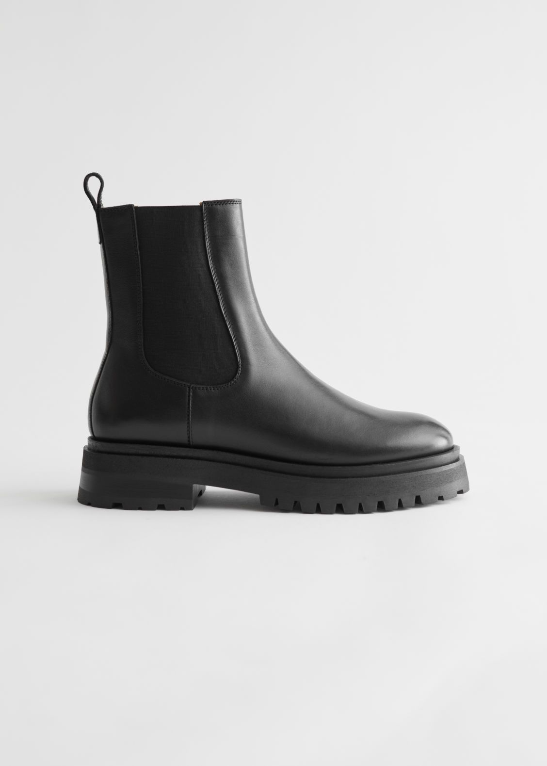 Chunky Leather Chelsea Boots - Black - & Other Stories GB | & Other Stories (EU + UK)