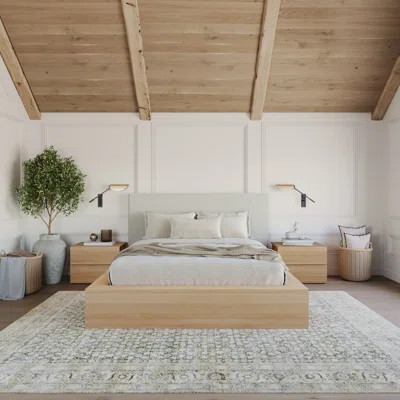 Bardot 4-Piece Upholstered Queen Size Bedroom Set | Wayfair North America