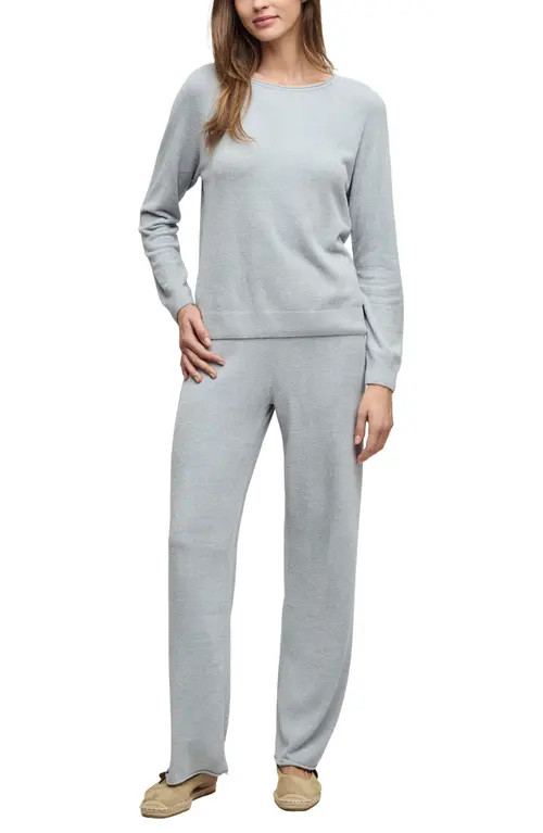 barefoot dreams CozyChic® Ultra Lite® Jersey Pajamas in Frost at Nordstrom, Size X-Small | Nordstrom