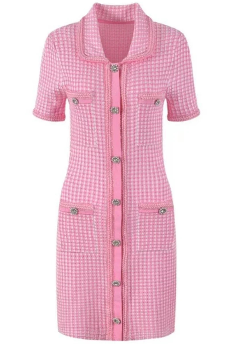 Jessica Bara Josie Gingham Collared Mini Dress | JESSICA BARA