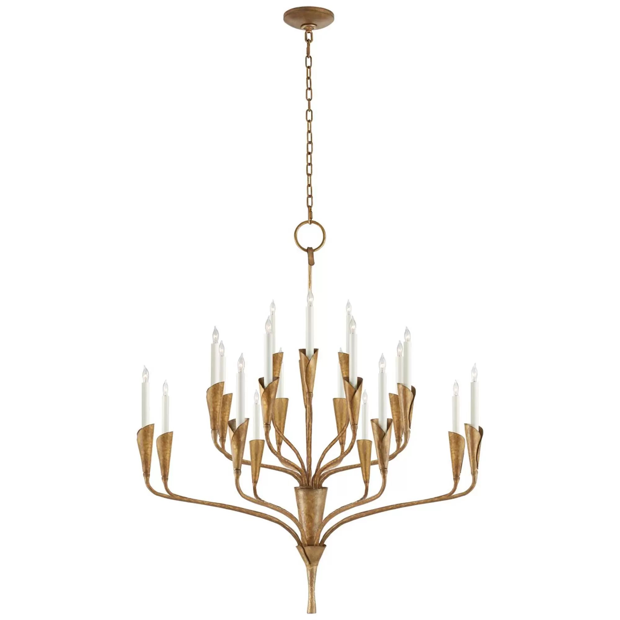 Chapman & Myers Aiden 40 Inch 20 Light Chandelier by Visual Comfort Signature Collection | 1800 Lighting