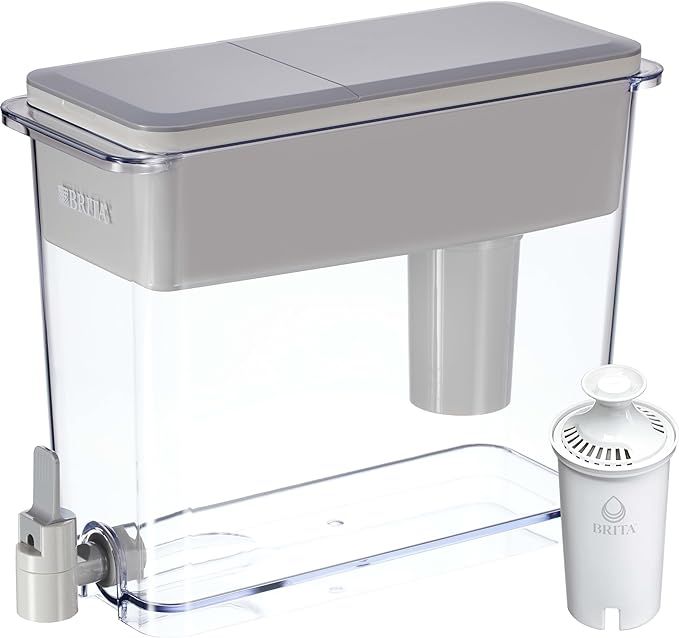 Brita XL Water Filter Dispenser for Tap and Drinking Water with 1 Standard Filter, Lasts 2 Months... | Amazon (US)