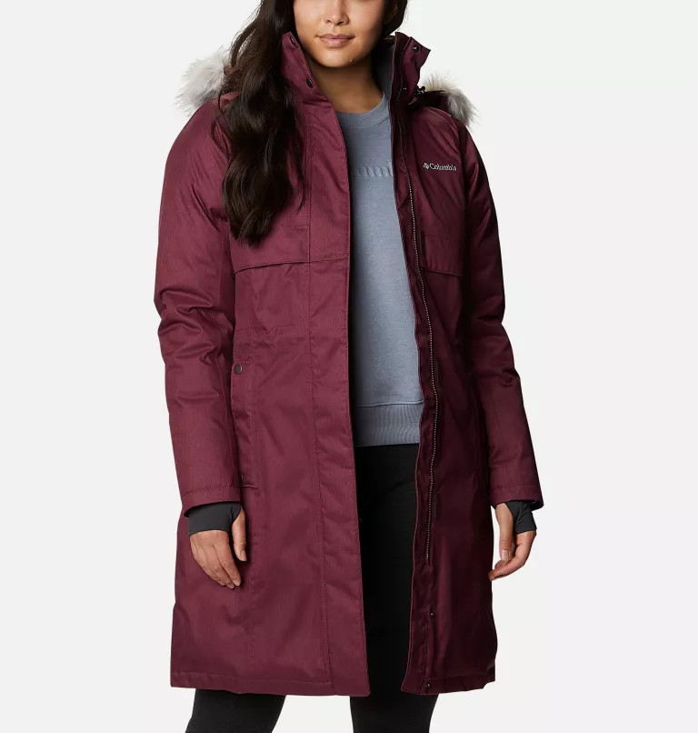 Women’s Apres Arson™ II Long Down Jacket | Columbia Sportswear