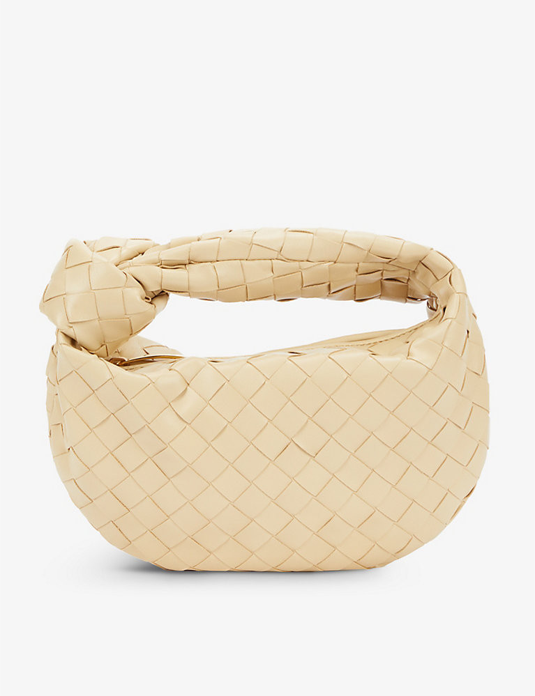 BOTTEGA VENETA Jodie intrecciato mini leather top-handle bag | Selfridges