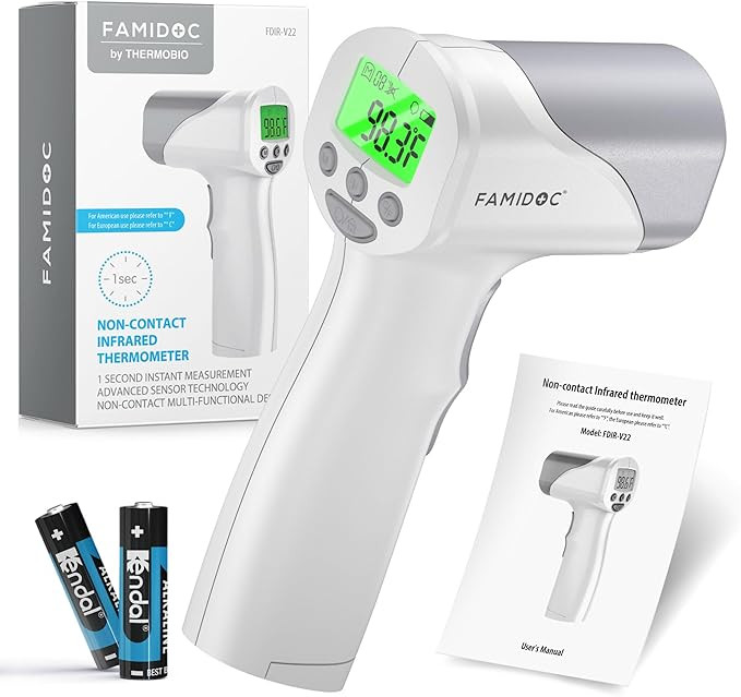 Medical Grade Heavy Duty Touchless Infrared Forehead Thermometer, for Adults & Baby Thermometer G... | Amazon (US)